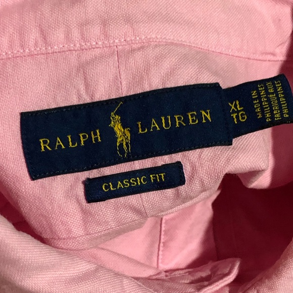 Ralph Lauren Classic Fit Button Down Shirt XL EUC BOGO - Picture 5 of 6